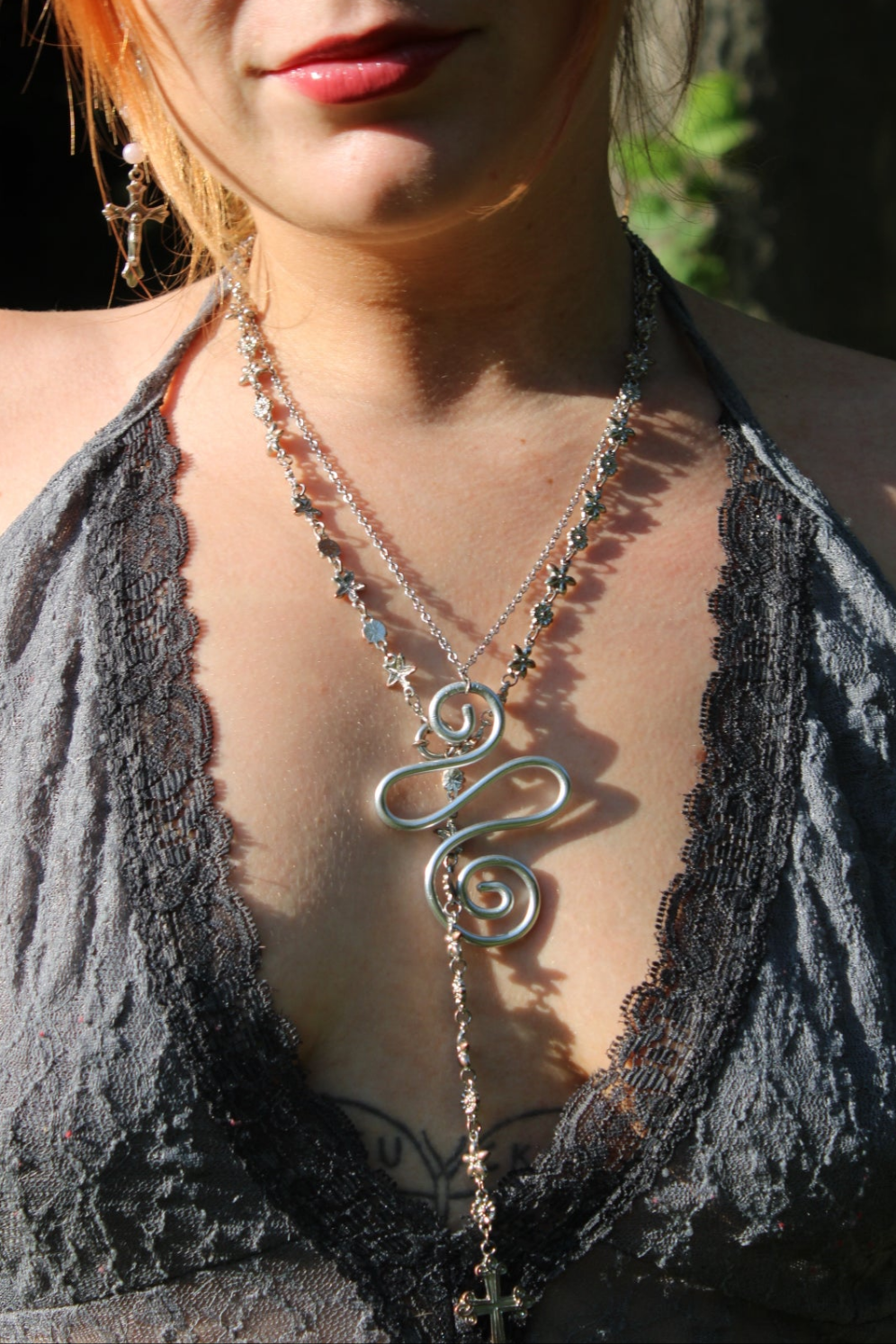 Swirl Pendant Necklace