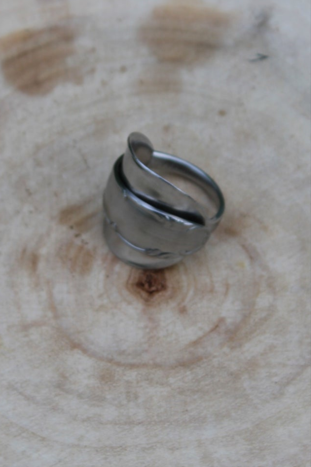 Wrap Around Spoon Ring