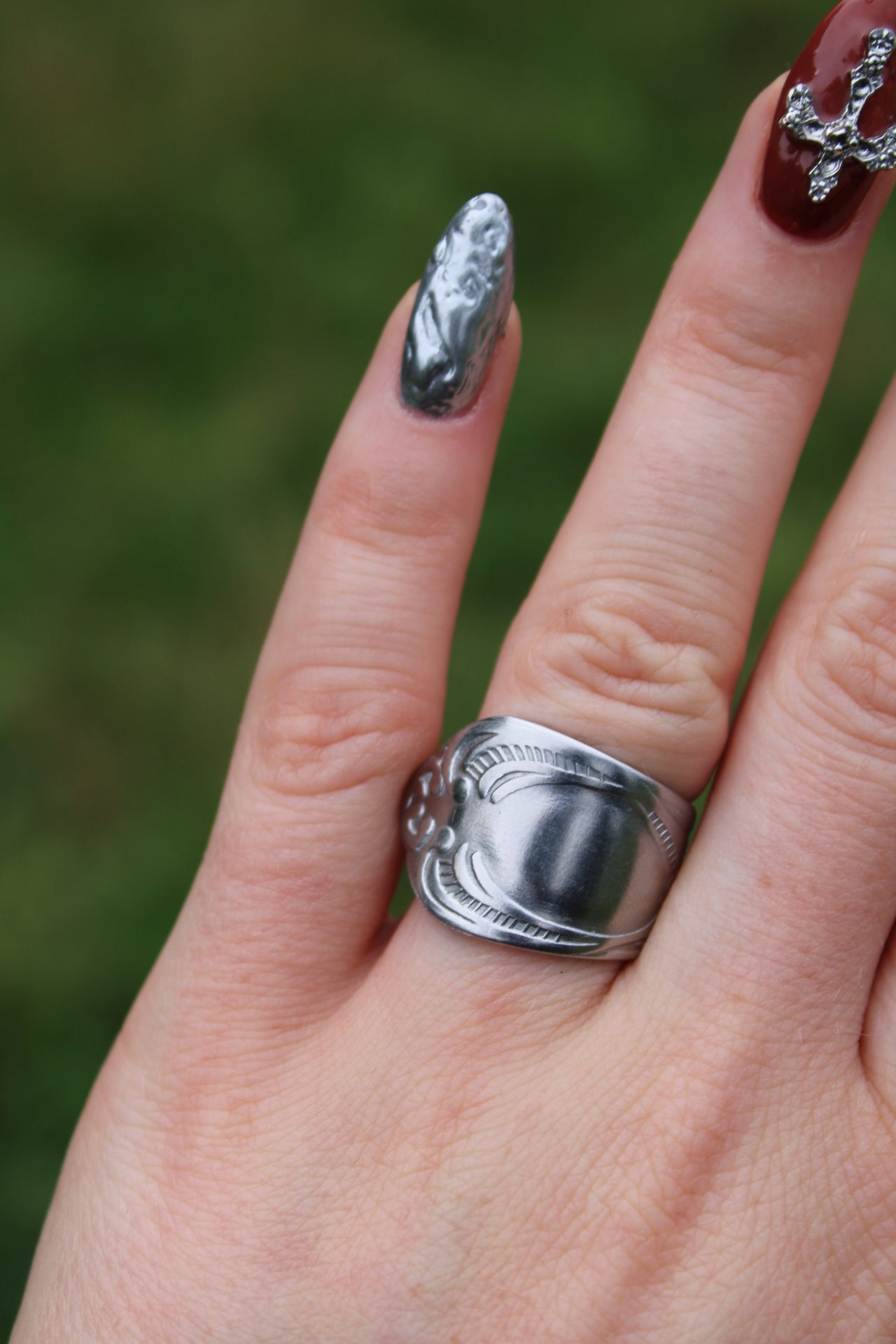 Vintage Antique Silver Ring