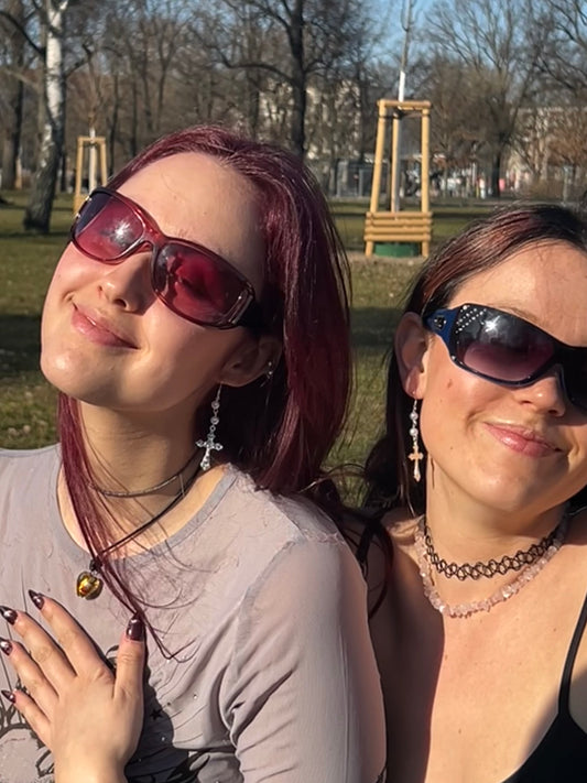 The Cross Drop Earrings🤍