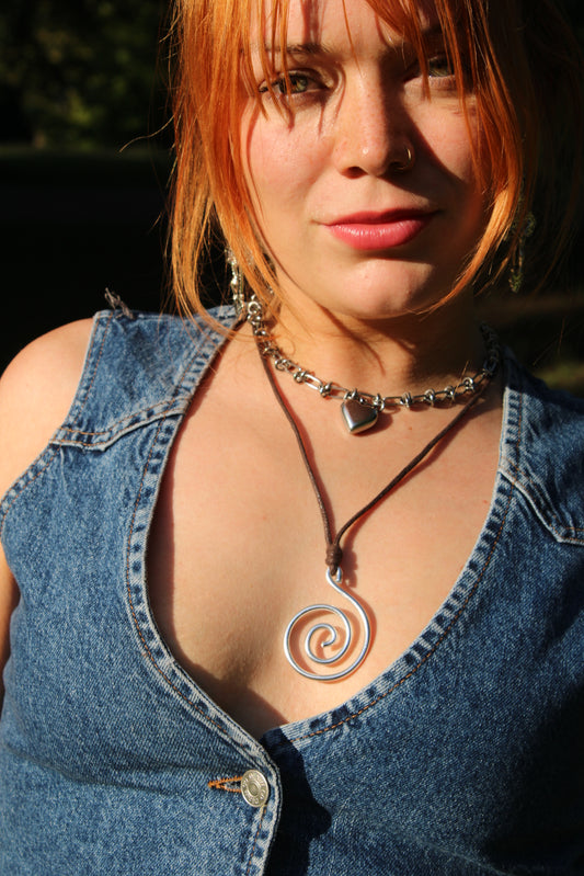 Spiral Wrap Necklace